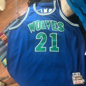 kevin garnett throwback jersey